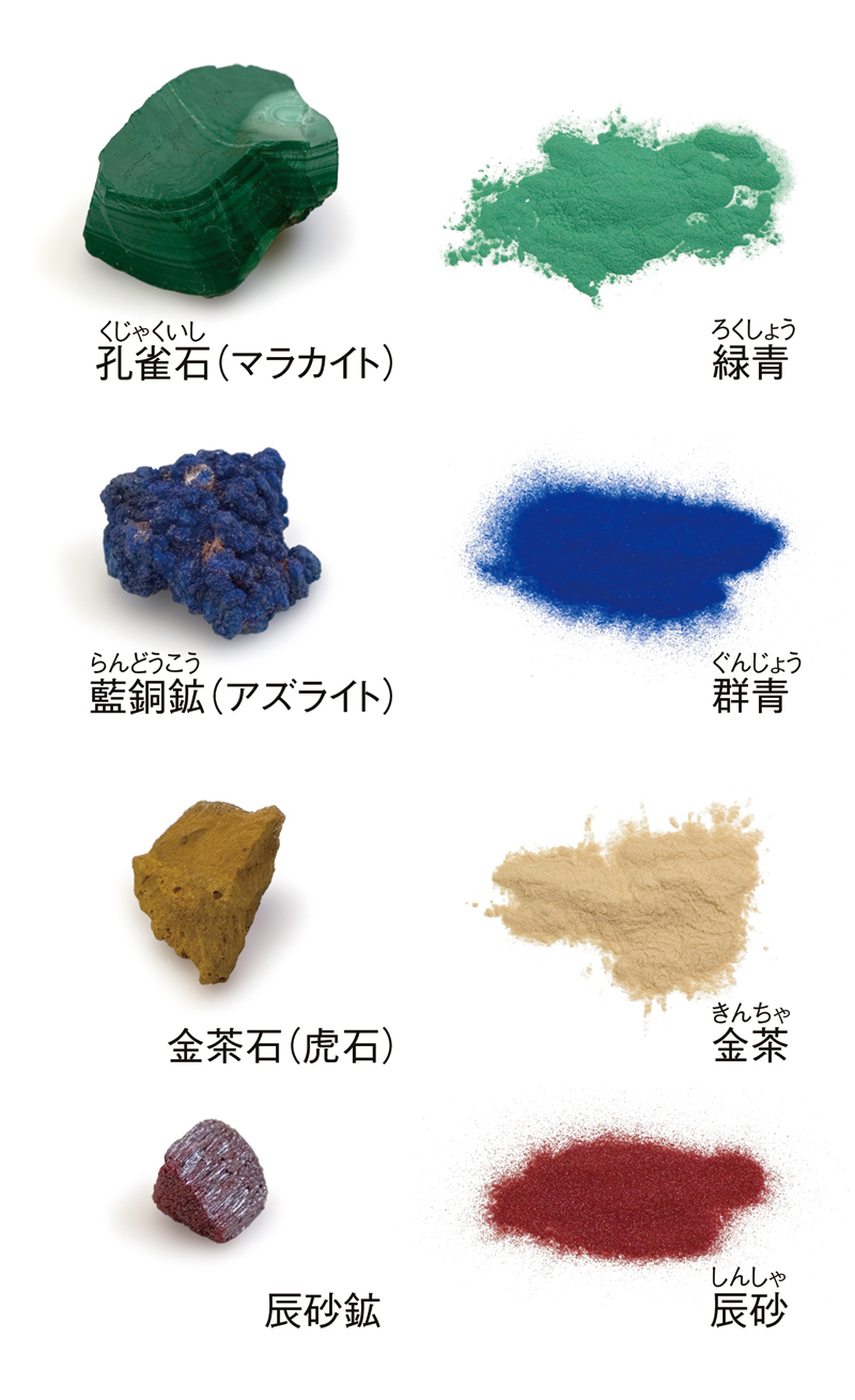 岩絵具 - いわえのぐ | 武蔵野美術大学 造形ファイル