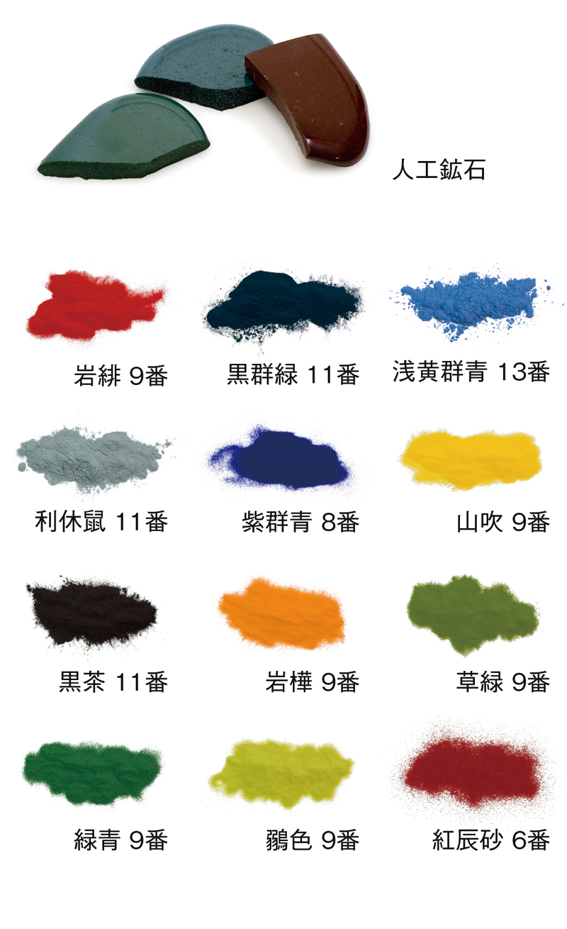 新岩絵具 紫系 100g - 画材